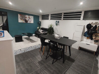 Partage appartement F3/F4 terrasse jardin vue mer