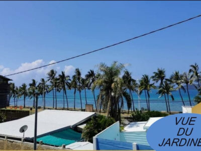 Partage appartement F3/F4 terrasse jardin vue mer